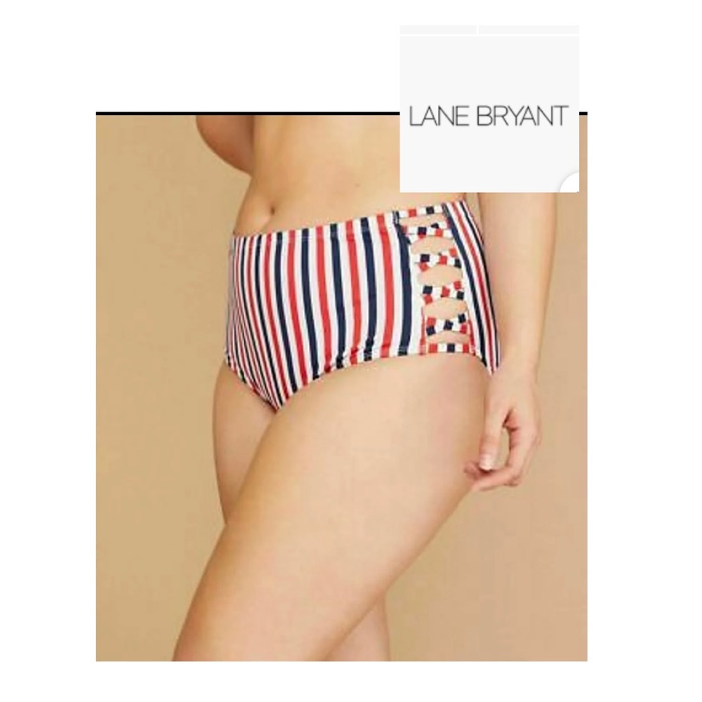 NWOT Lane Bryant size 16 swim briefs Cacique